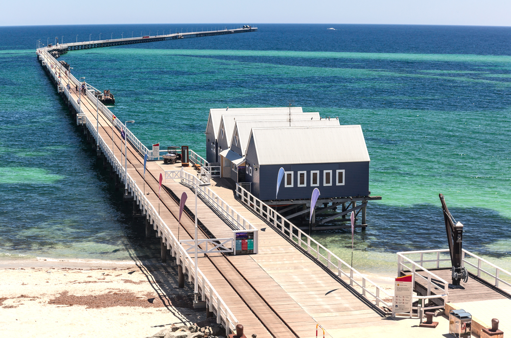 Beautiful view on the Busselton Jetty tour in Margaret River - Harvest Tours