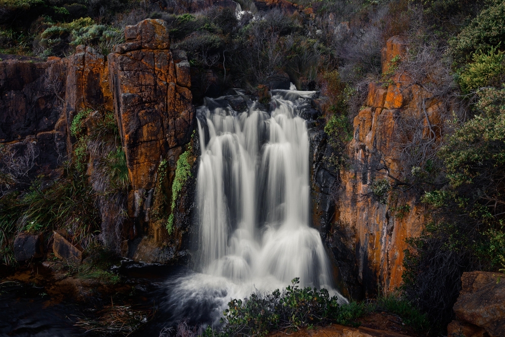 Beautiful Qunninup Falls in Margaret River Region, Western Australia