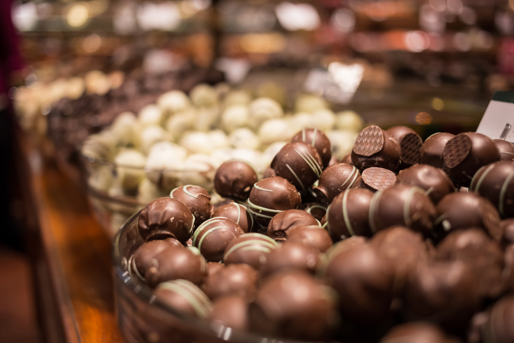 Chocolate tasting on a Margaret River Sweeties Tour