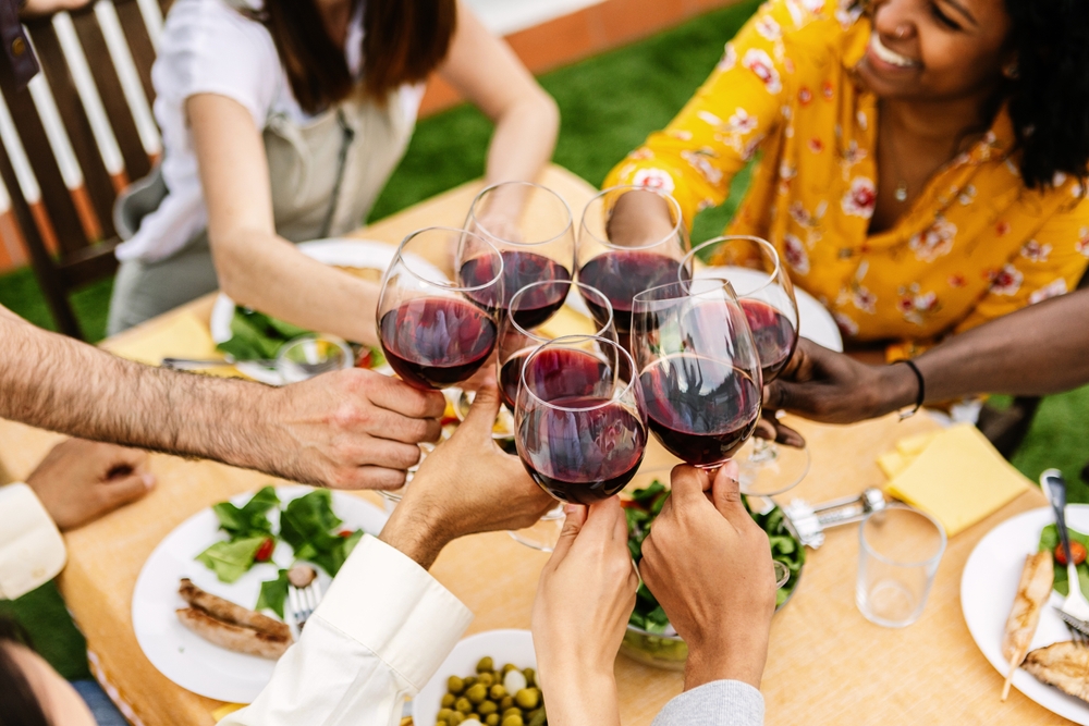 People enjoying wine on a margaret river wine tour